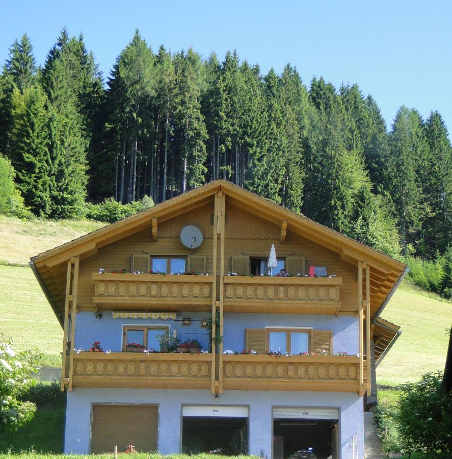 Ferienwohnung Bergbauernhof Schluder Hermagor-Pressegger See Exterior foto